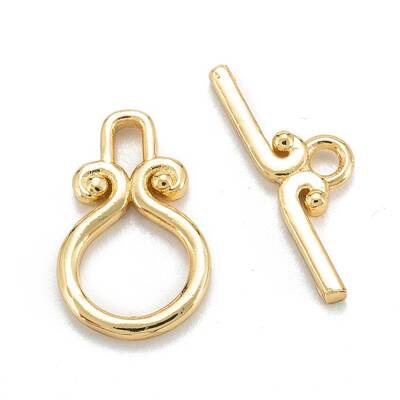Brass Toggle Clasps