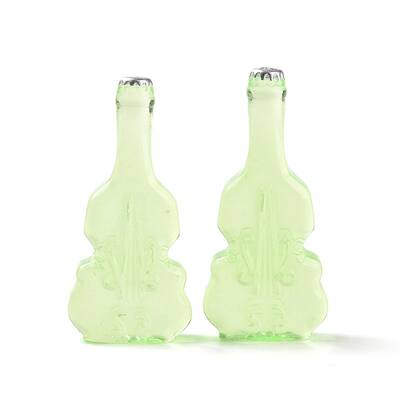 Violin Shape Dummy Wine Bottle Resin Cabochon