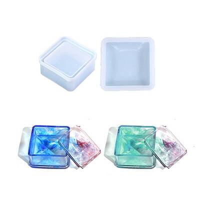 DIY Food Grade Silicone Storage Box Molds