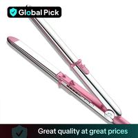 Professional Flat Iron Hair Straightener, Titanium Hair Straightening Ionic Fast Heating Hair Tools, 2 in 1 Hair Straightener...