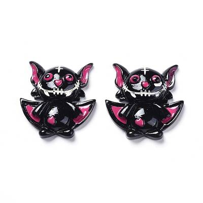 Halloween Theme Opaque Resin Cabochons