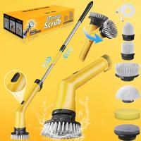 #TikTokShopBacktoSchool Springtok Electric Cleaning Brush, Great Present, Spin Scrubber, Cordless, IPX7 Waterproof, 6 Replace...
