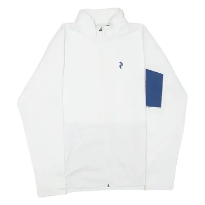 PEAK PERFORMANCE Mens Track Jacket White XL