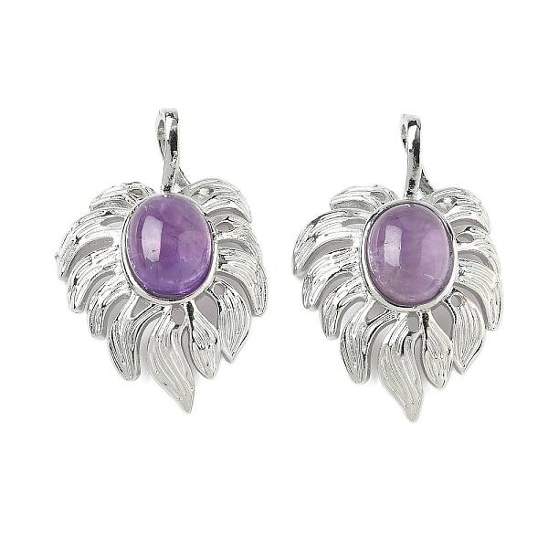 Natural Amethyst Pendants