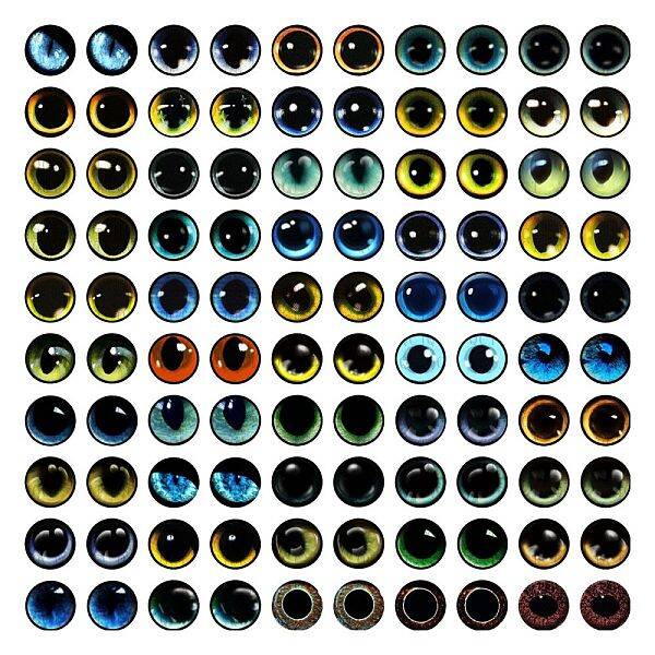 Craft Glass Doll Eyes