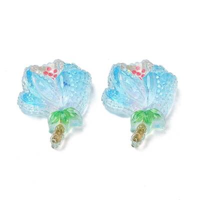 Transparent Epoxy Resin Decoden Cabochons