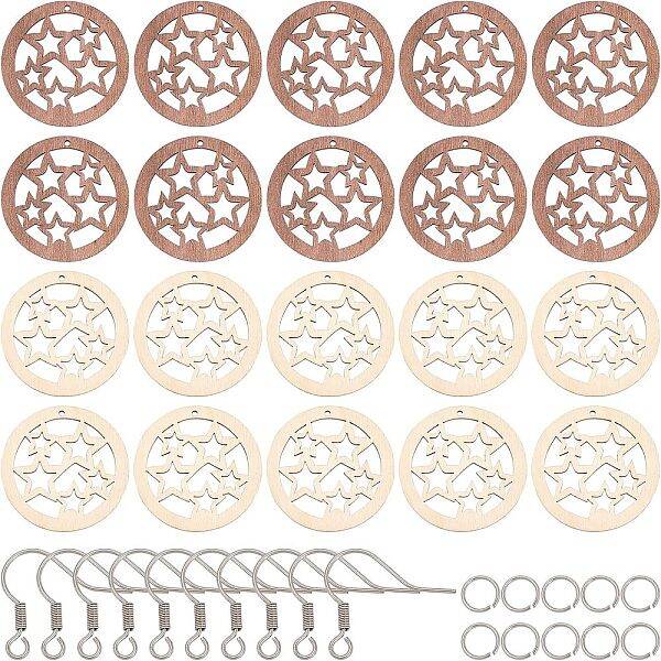 DIY Wooden Dangle Earring Making Kits