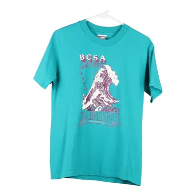 BCSA championships Hanes T-Shirt - Medium Blue Cotton