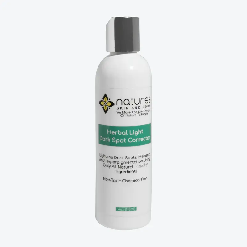 Herbal Light-Dark Spot Corrector-All Natural Skin Lightener To Remove Age And Liver Spots, Dark Marks And Hyper Pigmentation ...