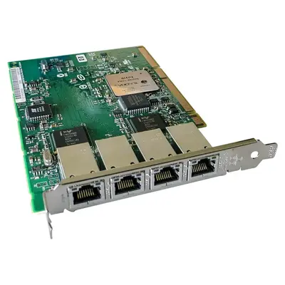 AB545AB HP Quad-Ports RJ-45 1Gb/s 10Base-T/100Base-TX/1000Base-T Gigabit Ethernet PCI-X Server Network Adapter by Intel