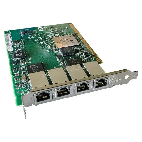 AB545AB HP Quad-Ports RJ-45 1Gb/s 10Base-T/100Base-TX/1000Base-T Gigabit Ethernet PCI-X Server Network Adapter by Intel