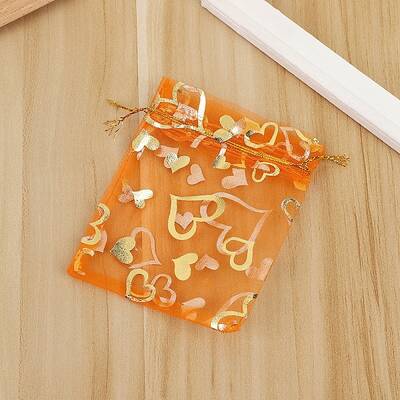 Rectangle Organza Drawstring Gift Bags