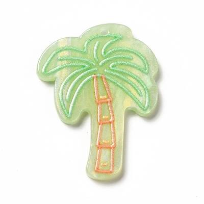 Printed Opaque Acrylic Pendants