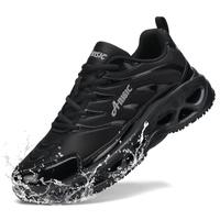 2025 New Mens Non Slip Work Shoes Waterproof Slip Resistant Sneakers for Men Comfortable Restaurant Chef Shoes Breathable Wal...