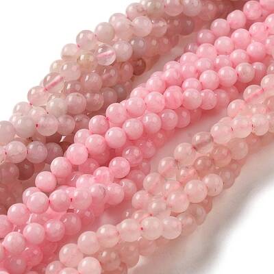 Natural Rose Quartz Beads Strands