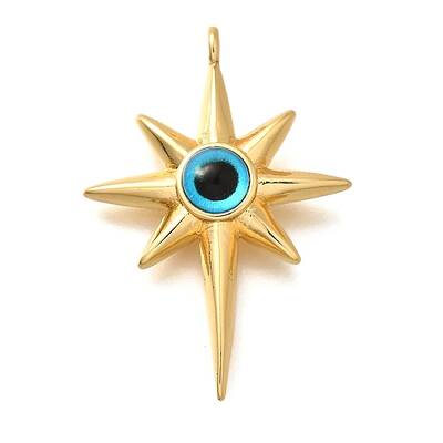Brass Resin Pendants