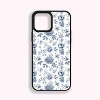 Phone Case, Floral blue,  Cover Protector