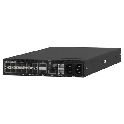 NTV78 Dell PowerSwitch S4100-ON Series S4112F-ON 12 x 10GbE SFP+ and 3 x 100GbE QSFP28 Ports 2 x AC Fixed PSU and 3 x Fixed F...
