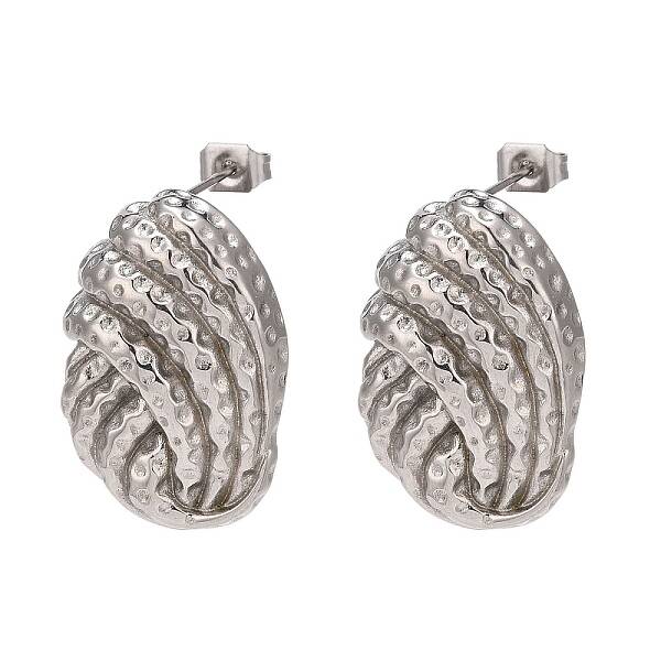 Non-Tarnish 304 Stainless Steel Stud Earrings