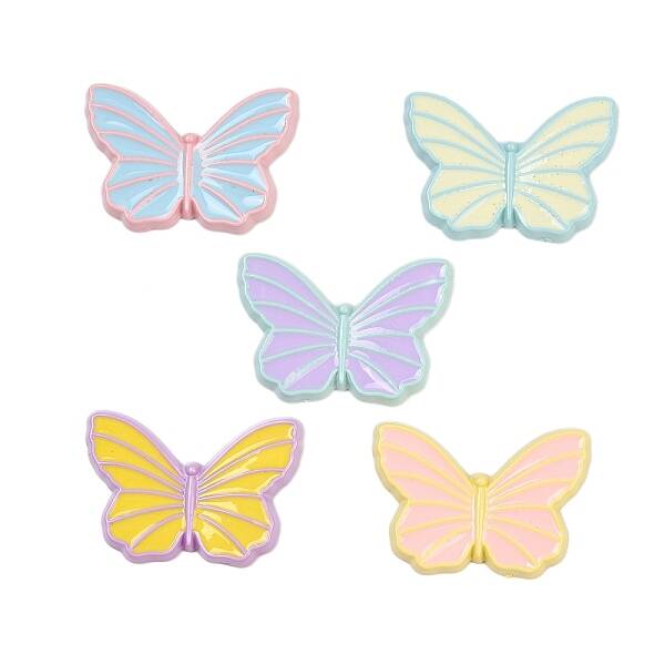 Plastic Enamel Cabochons