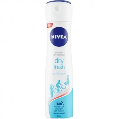 Nivea Dry Deodorant Fresh Spray 150 Ml