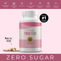 True Fem – 100% Natural – 13-in-1 with Saw Palmetto & Fenugreek – Vegan, Non-GMO – Botanical Blend for Women’s Dail...