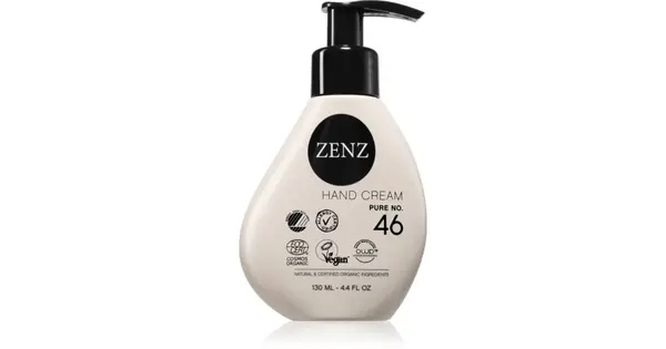 ZENZ Organic Pure No. 46 delicate hand cream for sensitive skin 130 ml