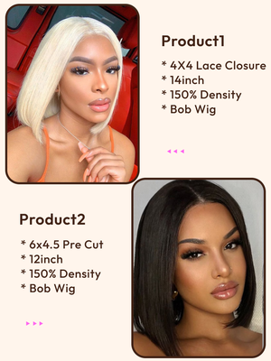 2 Wigs $140 for 14