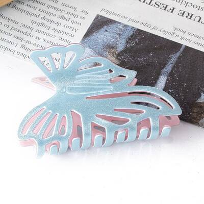 Butterfly PVC Claw Hair Clips