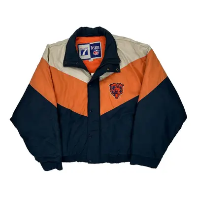 Chicago Bears Logo 7 Nfl Jacket - XL Block Colour Nylon