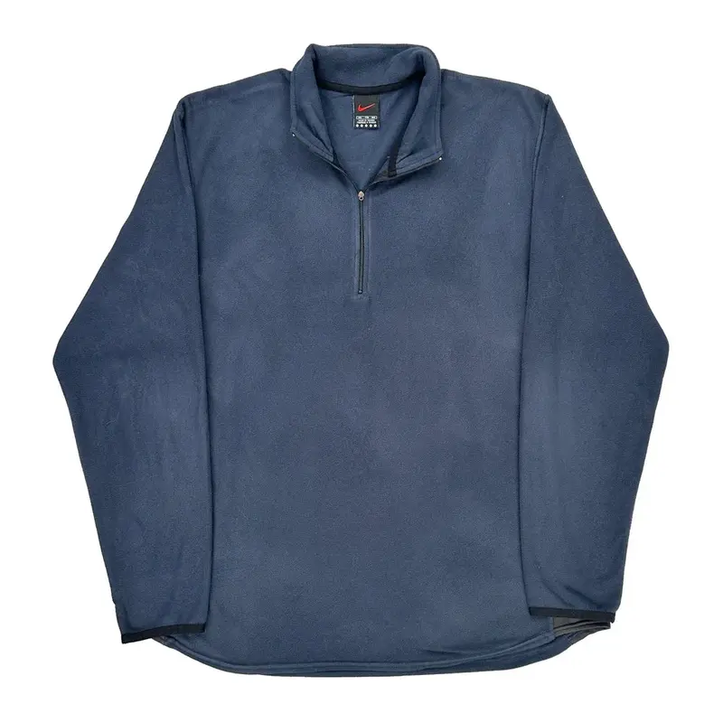 Nike Fleece - 2XL Blue Polyester