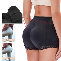 Butt Lifter Shorts Hip Pads Enhancer Fake Ass Body Shaper Women Buttocks Panties Padded Boxer Shapewear Booty Lift Plus Size