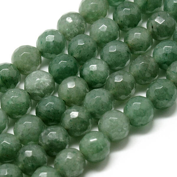 Natural Green Aventurine Beads Strands