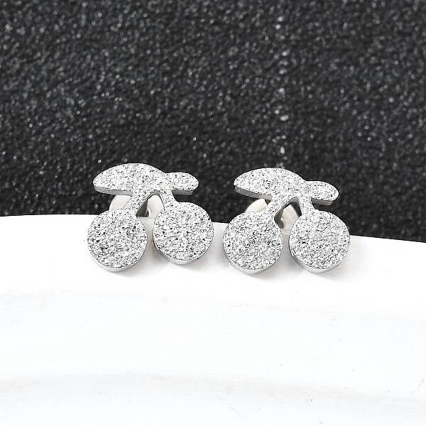 304 Stainless Steel Stud Earrings
