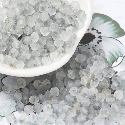 Frosted Glass Beads