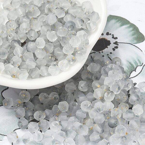 Frosted Glass Beads