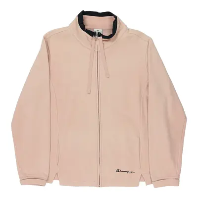 Champion Zip Up - XL Pink Cotton Blend