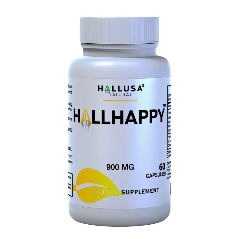Hallhappy Pasiflora Extract Passion flower Dietary Supplement Valerian Root - Relaxium Sleep - St Johns Wort - Stress Calm 60...