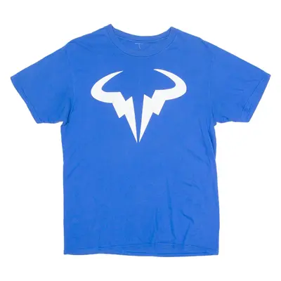 GILDAN Mens T-Shirt Blue Crew Neck S