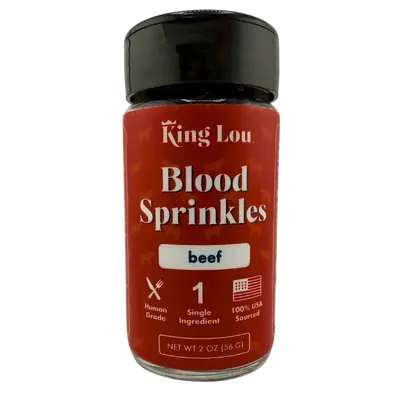 beef blood sprinkles