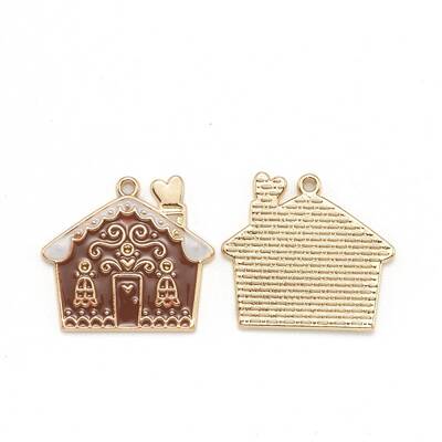 Alloy Enamel Pendants