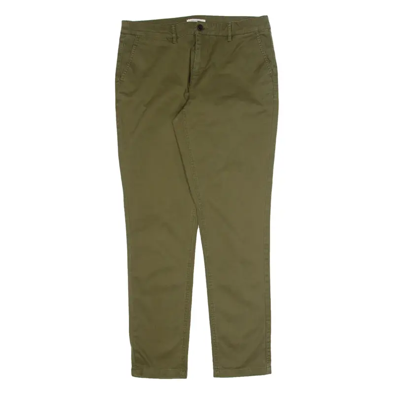 WHITE STUFF Womens Trousers Green Slim Tapered W32 L30