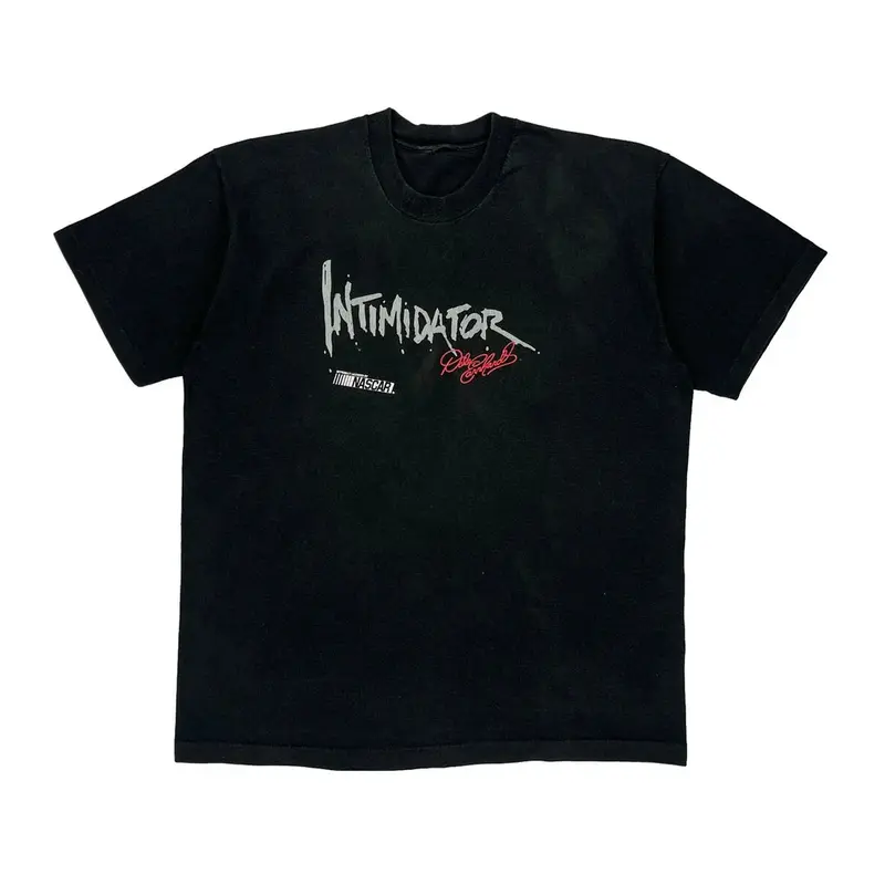 Dale Earnhardt Unbranded Nascar T-Shirt - XL Black Cotton