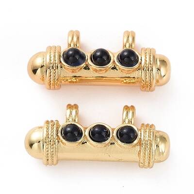 Brass Micro Pave Cubic Zirconia Pendants