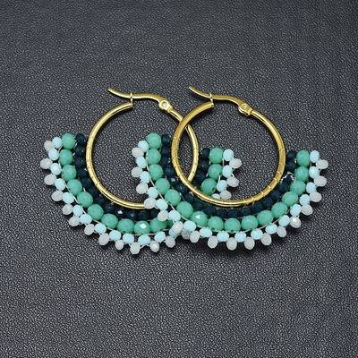 304 Stainless Steel Hoop Earrings