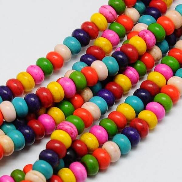 Synthetic Turquoise Beads Strands