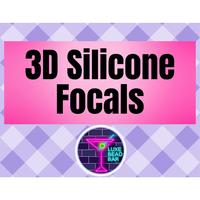 3D Silicone Focal for Beadable Pens and DIY - Pack of 1 focal pen