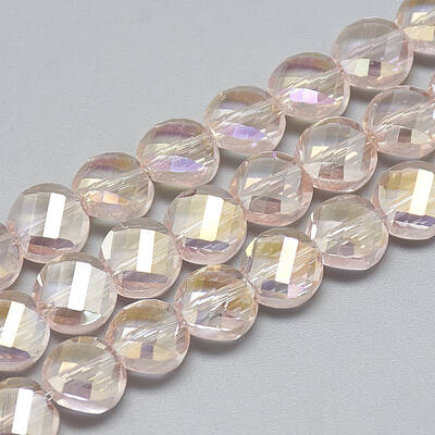 Electroplate Glass Beads Strands