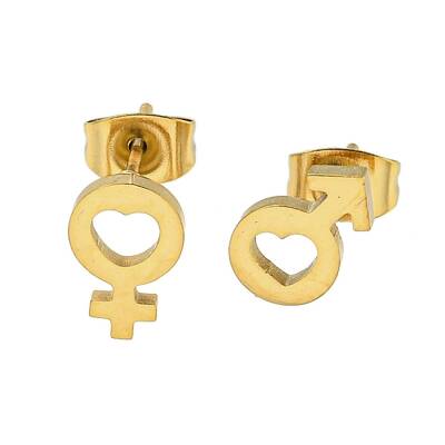 304 Stainless Steel Stud Earrings