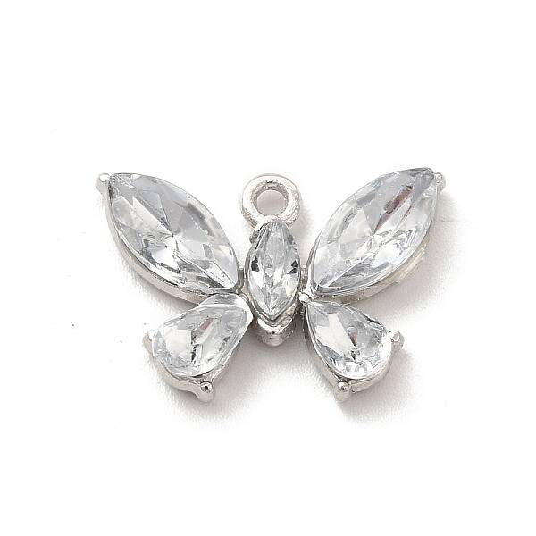 Alloy Cubic Zirconia Pendants
